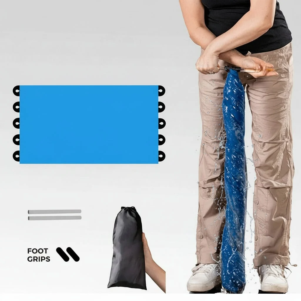 Portable Manual Clothes Wringer Efficient Laundry Water Removal - Image 9